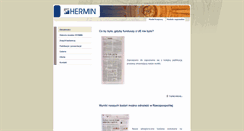 Desktop Screenshot of hermin.pl